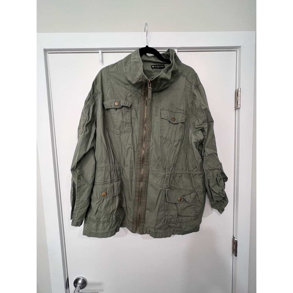 Fashion to Figure Green Jacket in a Size 3